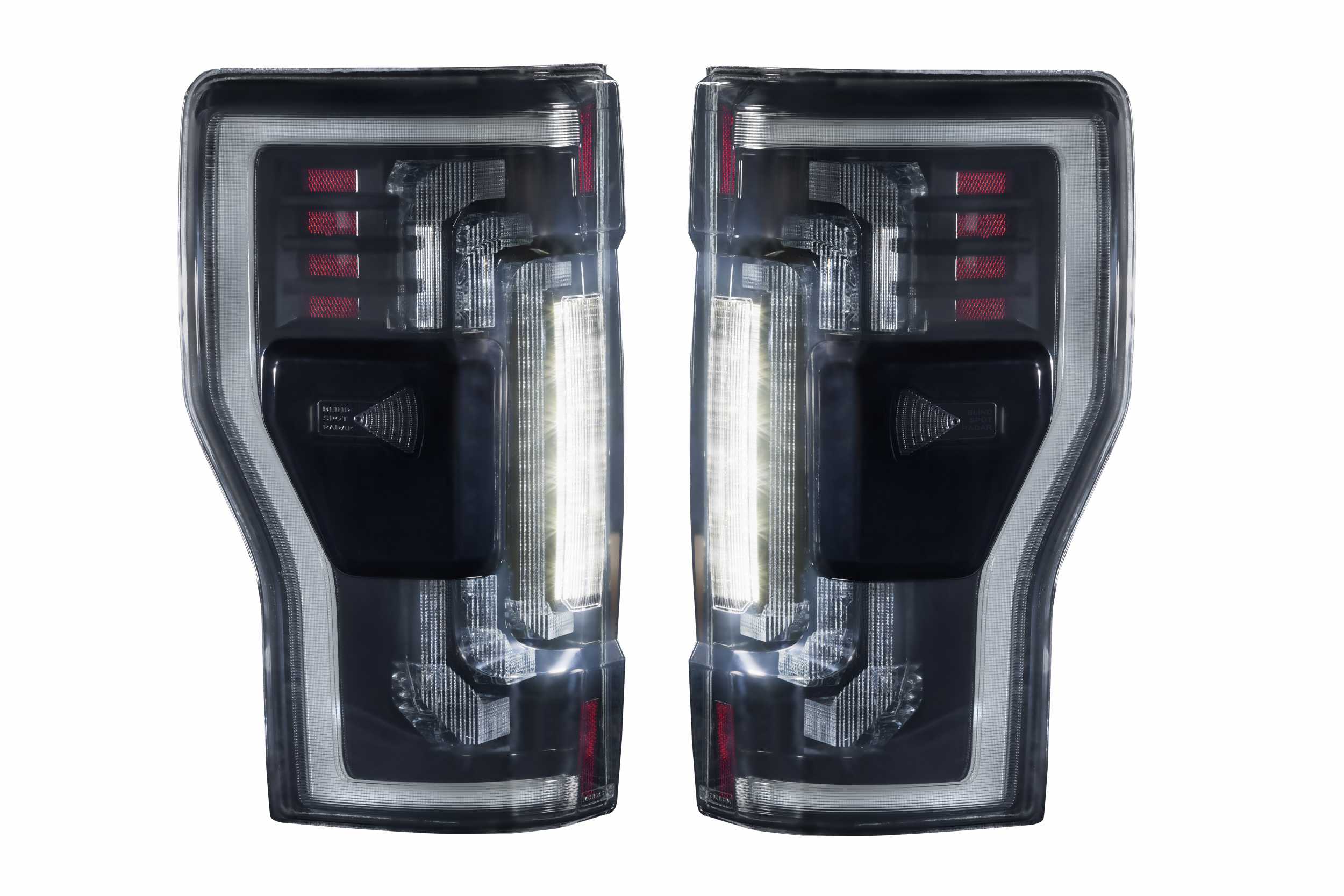 Morimoto Ford Super Duty (17-22) XB LED Tail Lights (Smoked)