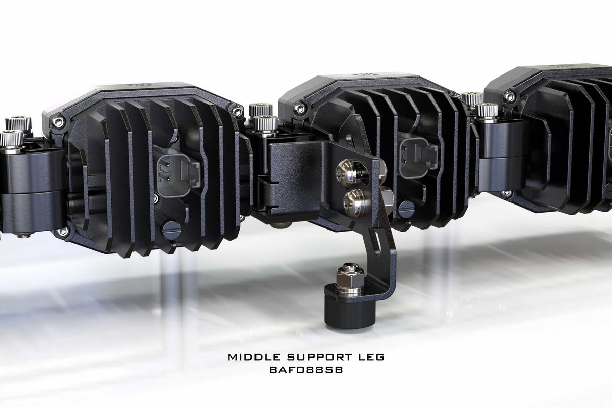 Morimoto BangerBar mounting feet and support leg