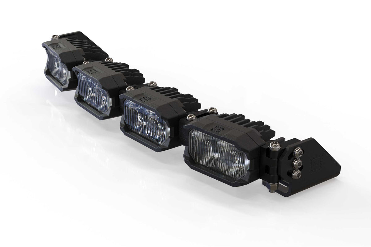 Morimoto 2Banger LED Light Bar 4-Pod 16 inch