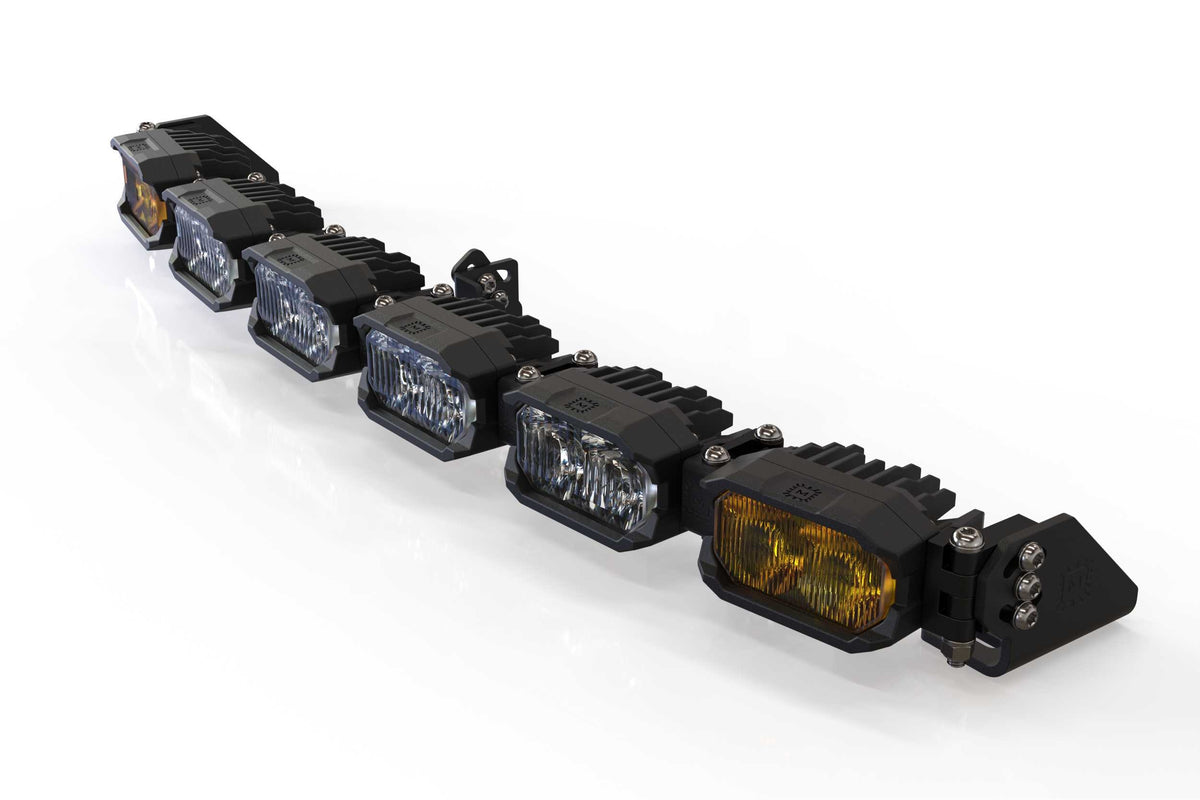 Morimoto 2Banger LED Light Bar 6-Pod 24 inch