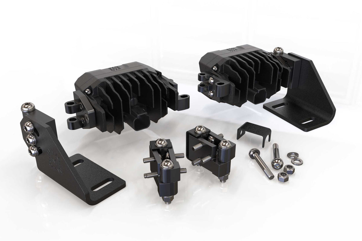 Morimoto BangerBar mounting feet and support leg