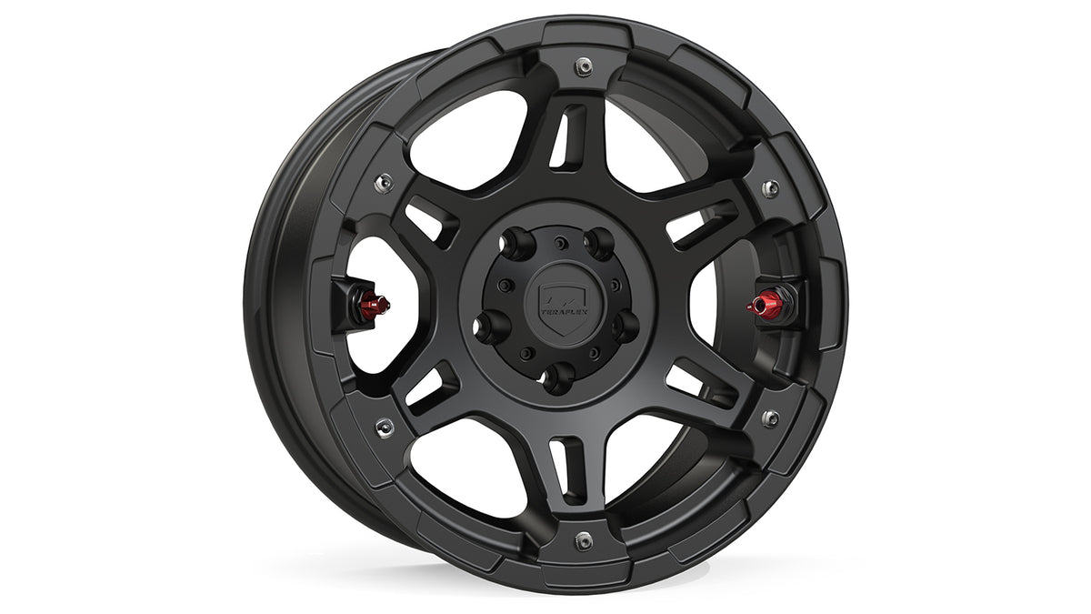 TeraFlex Nomad Split Spoke Off-Road Wheel - 5x5" - -12mm - Metallic Black