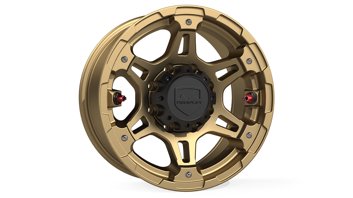 TeraFlex Nomad Split Spoke Off-Road Wheel - 8X6.5" -12mm - Bronze