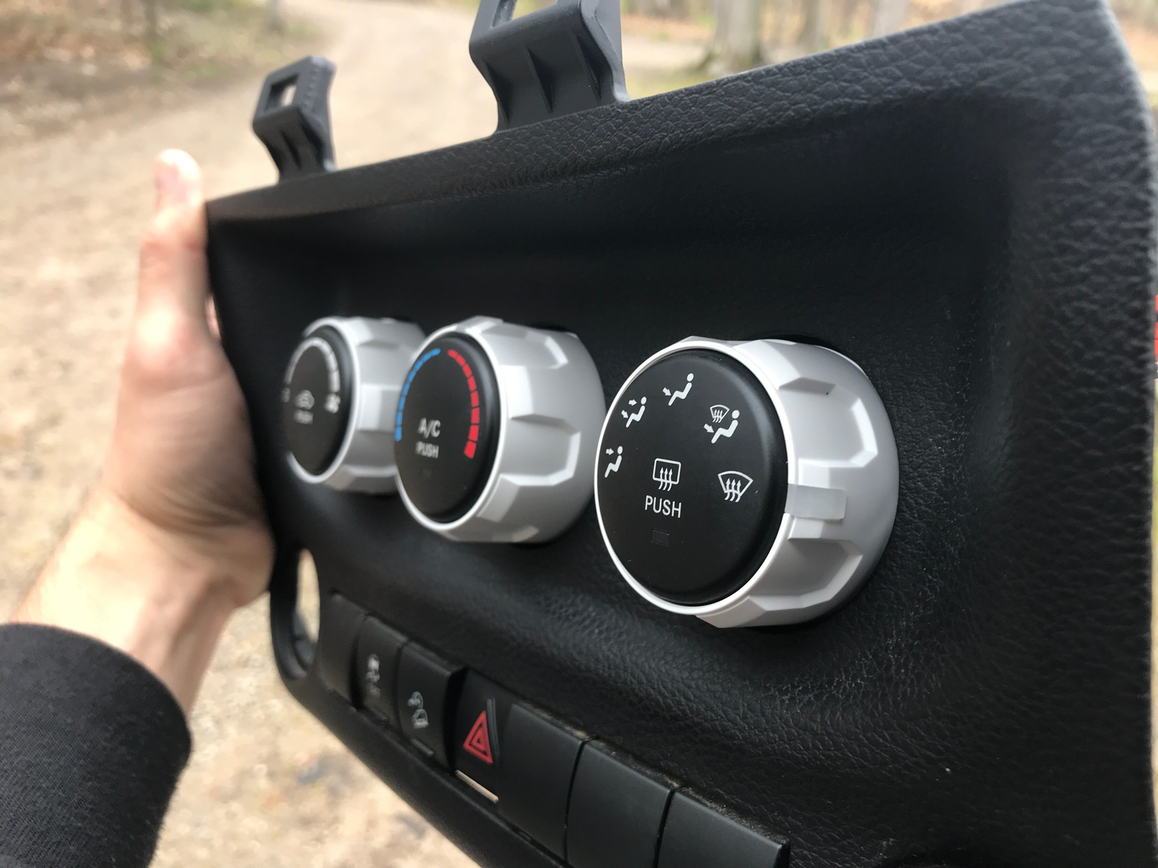 Climate Knobs (2011-2018 Wrangler JK) - Replacement Climate Control Knob Set