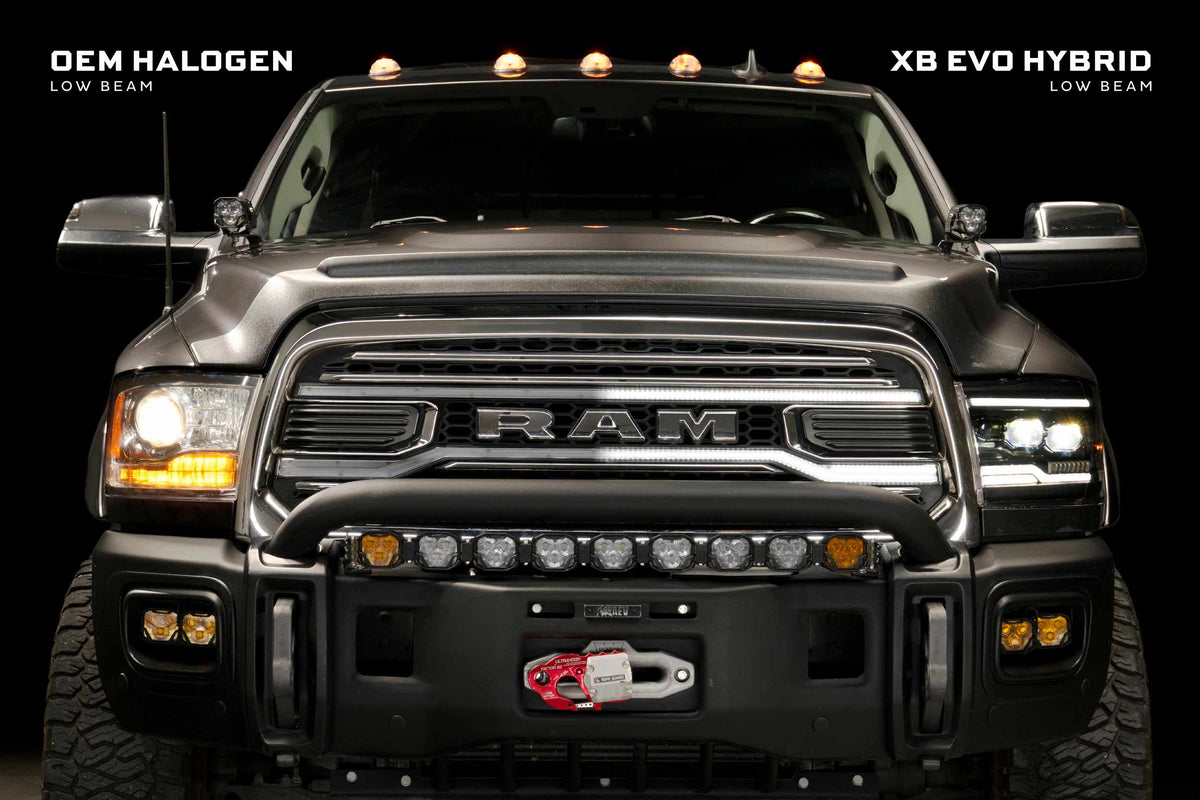 Morimoto Dodge Ram HD XB Evo Hybrid LED Headlights (09-18)