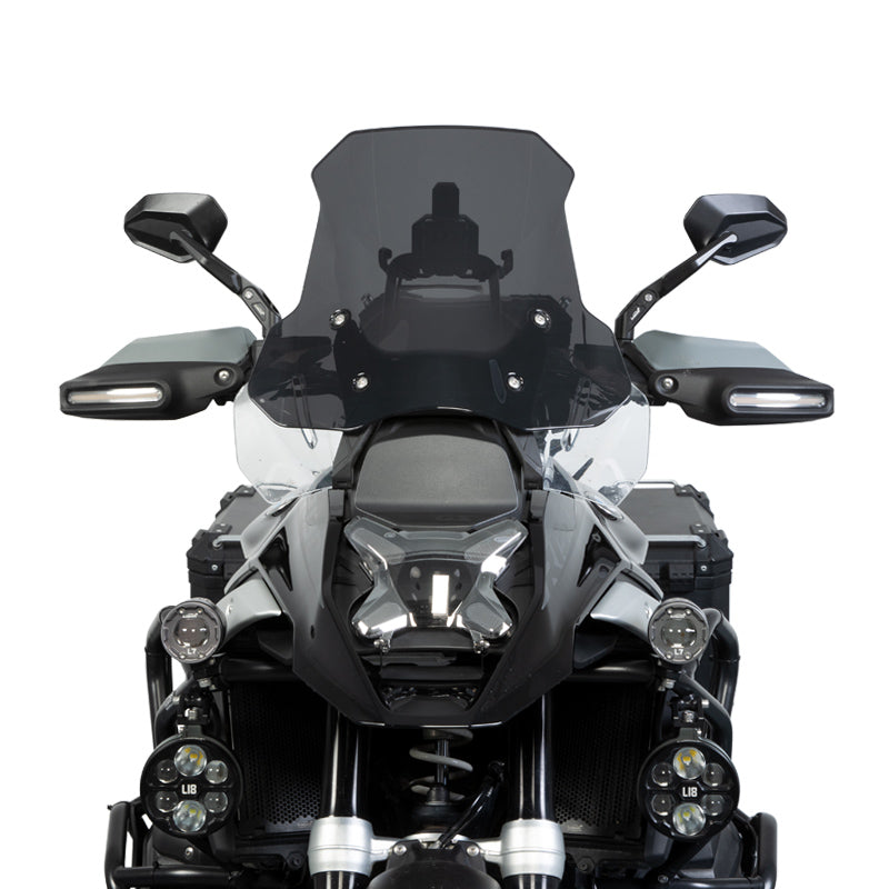 LOBOO Touring Windshield for BMW R1300GS / R1300GS Adventure – Optical-Grade Polycarbonate, Scratch-Resistant