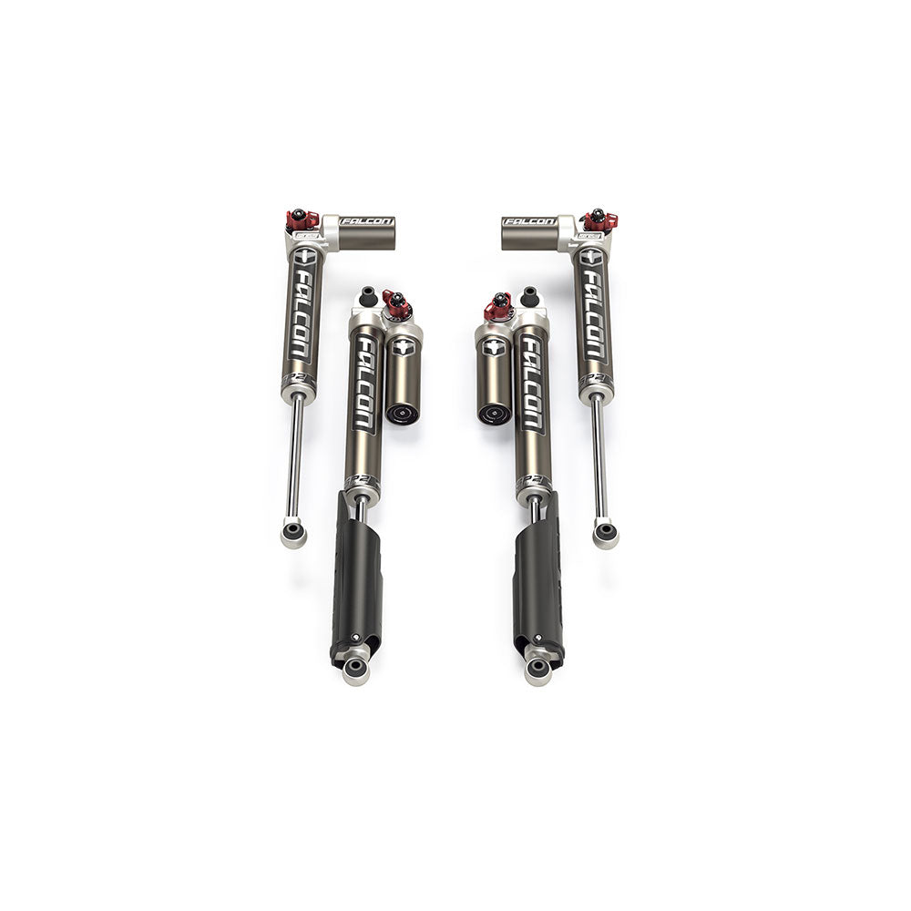 JL EcoDiesel/4xe/392: Falcon 3.3 SP2 Fast Adjust Piggyback Shock Kit (2-4.5")