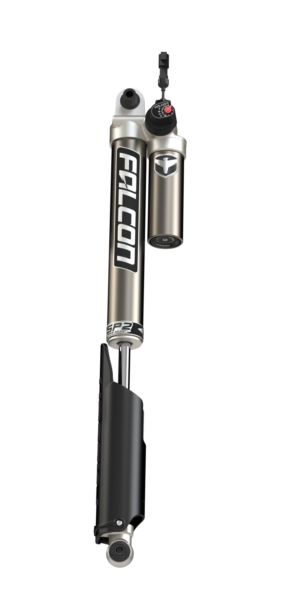 JL EcoDiesel/4xe/392: Falcon 3.5 SP2 Electronic Piggyback Rear Left Shock (2-4.5" Lift)