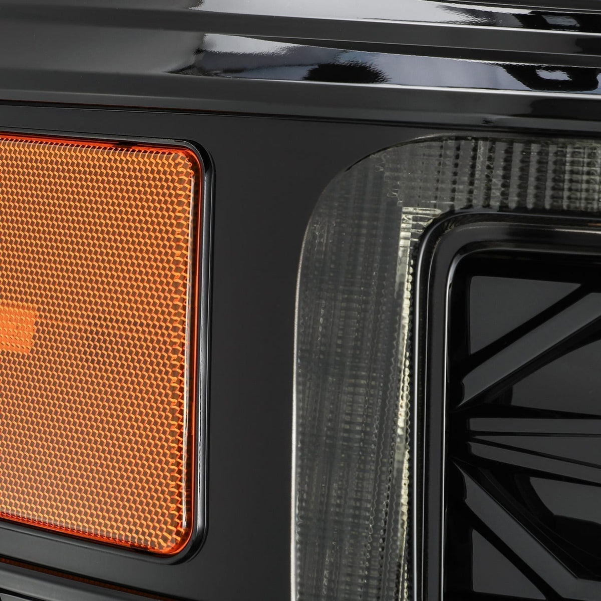 AlphaRex LUXX-Series LED Projector Headlights for Ford Super Duty - Alpha-Black