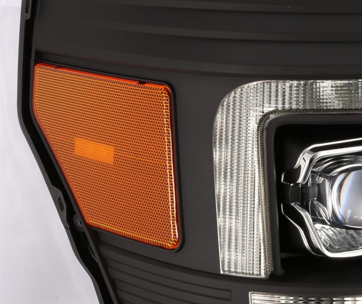 AlphaRex NOVA-Series LED Projector Headlights for Ford Super Duty - Black