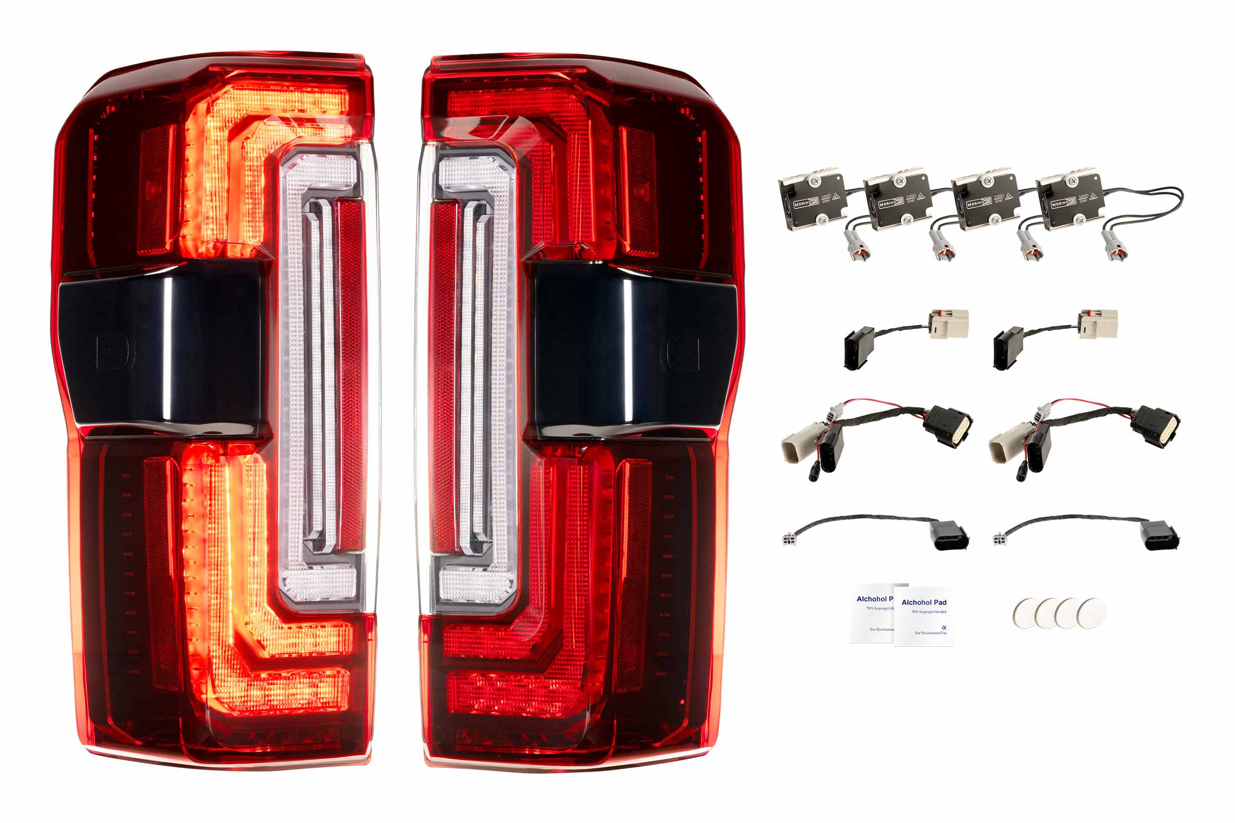 Morimoto Super Duty XB LED Tail Lights (Red) (23-27)