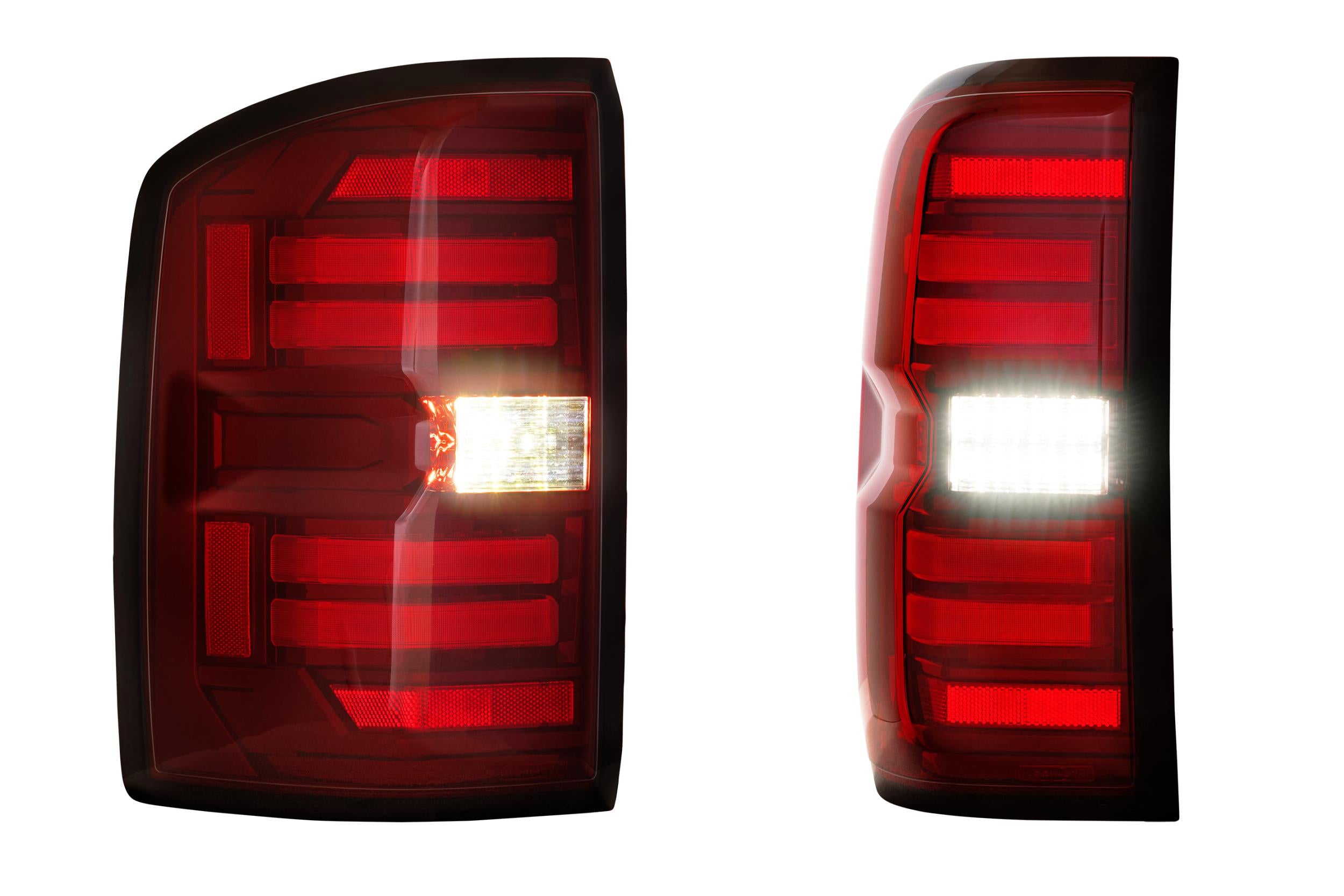 Morimoto GMC Sierra (14-18) 1500 XB LED Tail Lights (Red)