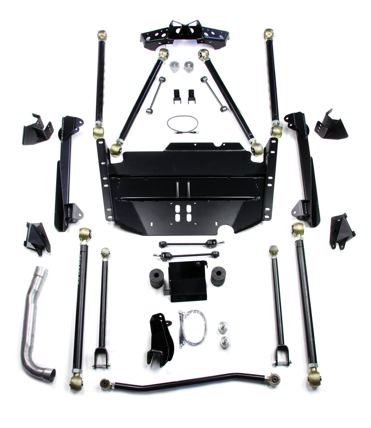 TeraFlex Pro LCG long arm suspension system for Jeep Wrangler TJ SWB