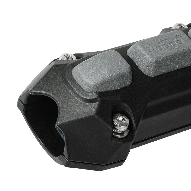 LOBOO Crash Bar Bumper Pads(Pair) – Universal Motorcycle Frame Protectors with Rubber Cushion, Fits 22–25mm Bars