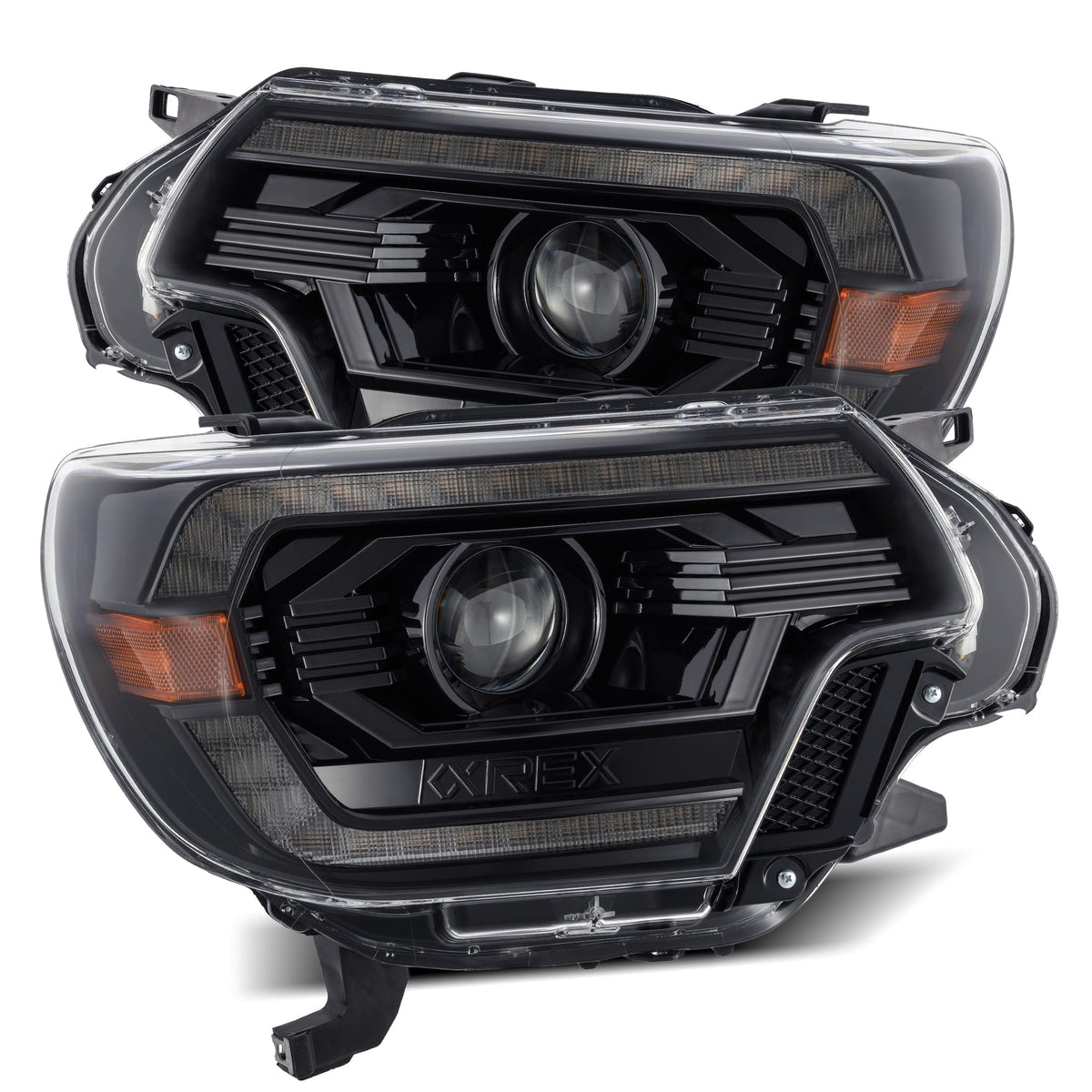 AlphaRex LUXX-Series LED Projector Headlights for Toyota Tacoma - Alpha-Black
