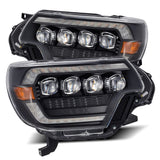 AlphaRex NOVA-Series LED Projector Headlights for Toyota Tacoma - Black