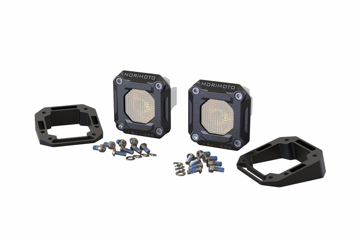 Morimoto Banger flush or angled mounting kit