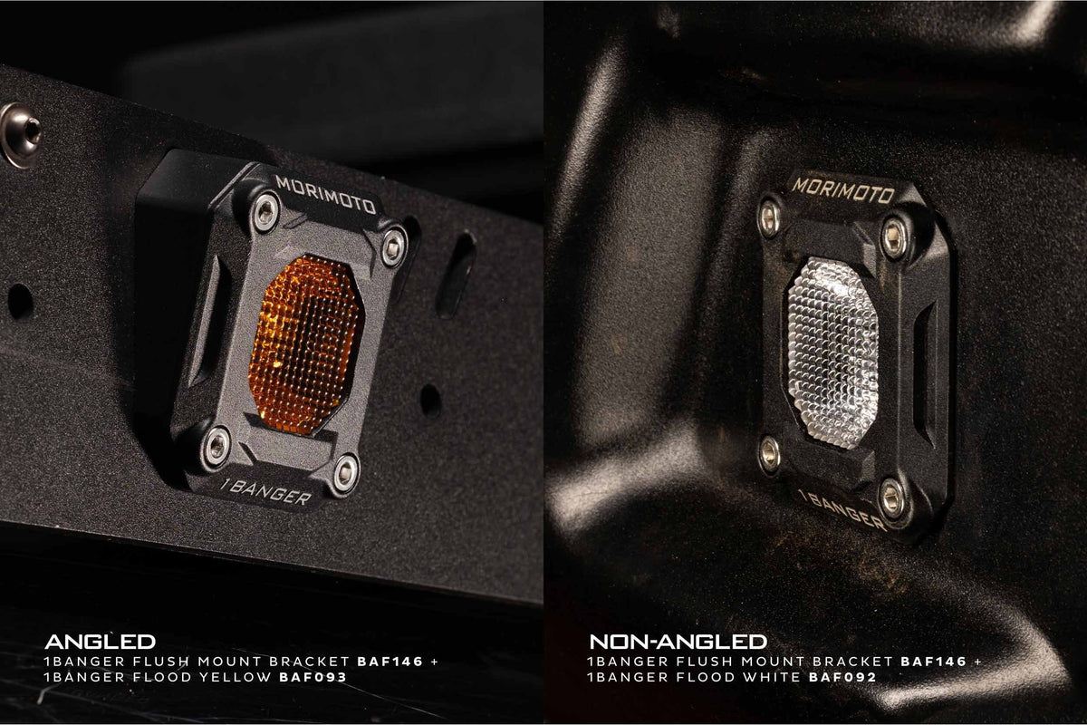Morimoto 1Banger / 2Banger Flush or Angled Mounting Kit