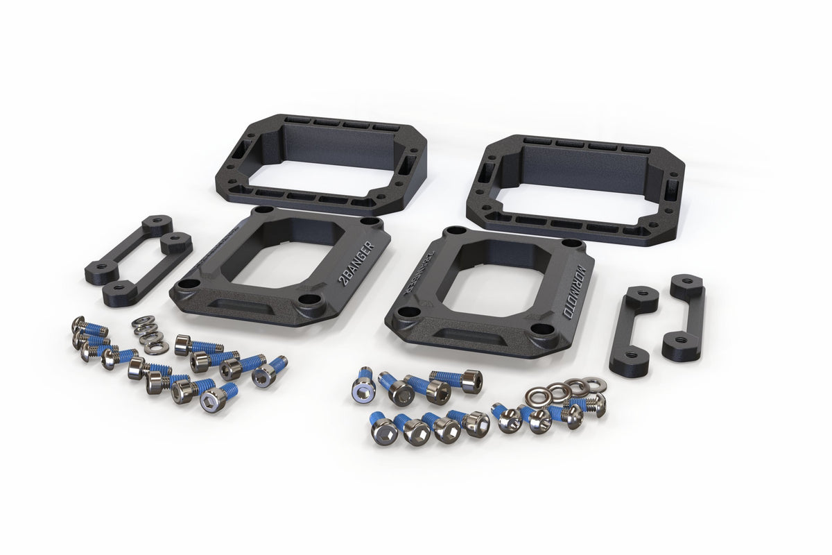 Morimoto Banger flush or angled mounting kit