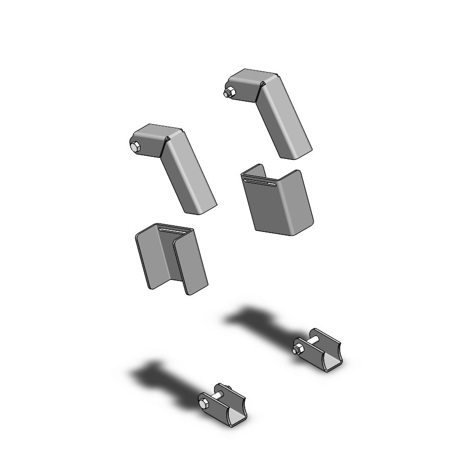 Jeep Wrangler Rear Shock Conversion Kit (1997-2006, TJ/LJ)