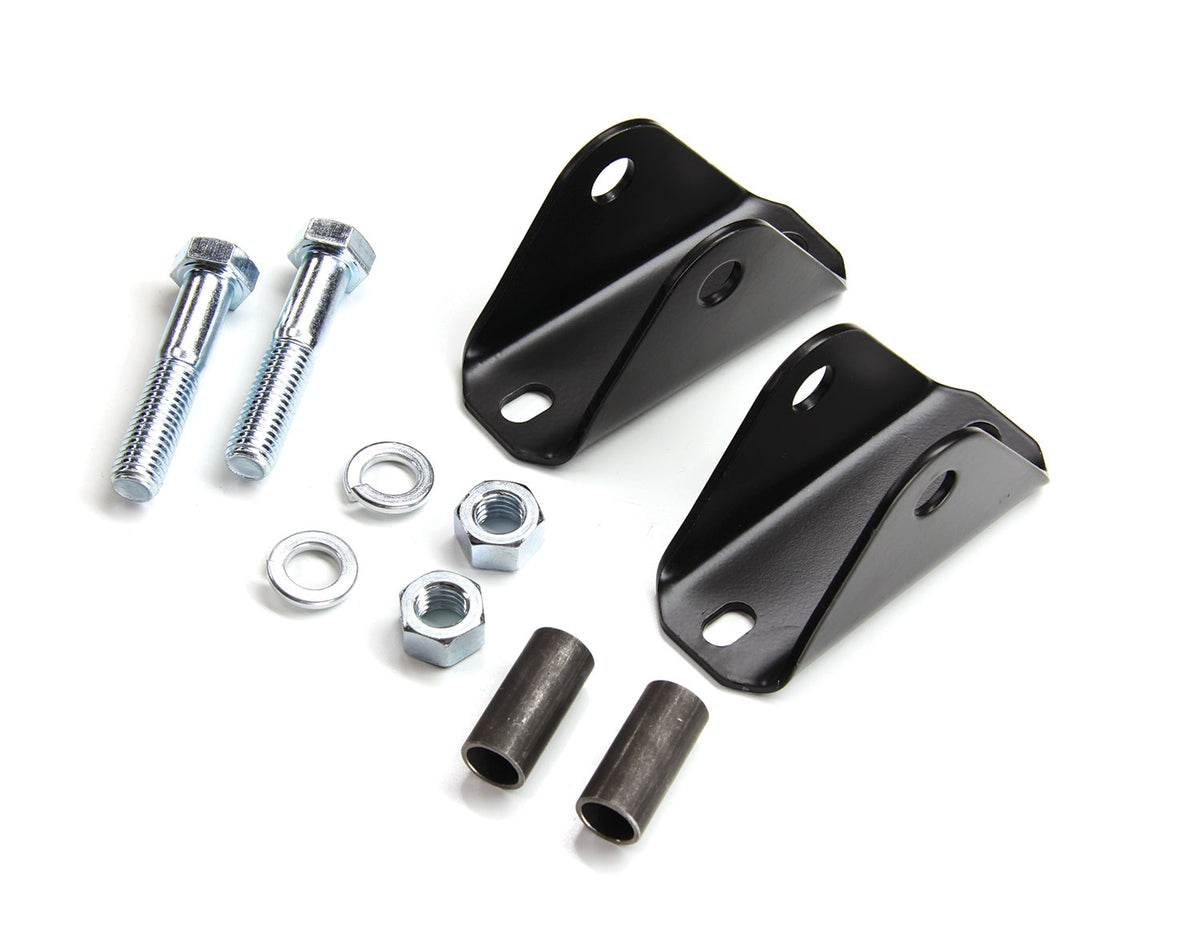 TeraFlex rear upper shock bar pin eliminator kit for Jeep TJ, XJ and ZJ