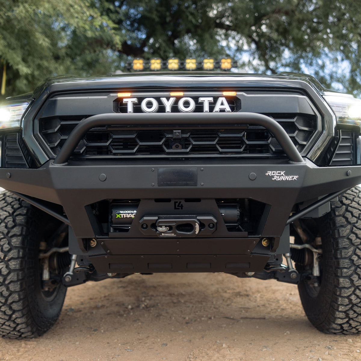 C4 Fabrication Rock Runner front bumper for 2024+ Toyota Tacoma