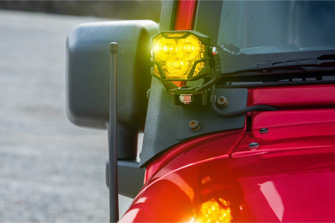 Morimoto Jeep Wrangler JK (07-18) Ditch Light Brackets