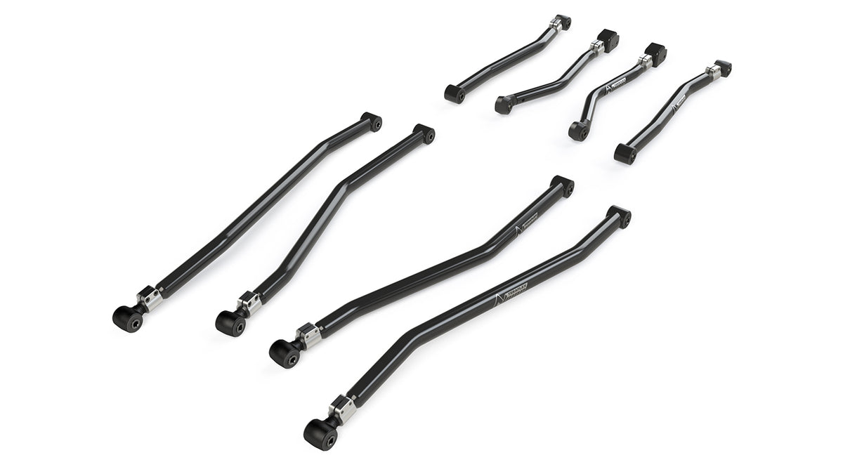 TeraFlex JT: Alpine Long Arm Kit - 8-Arm (3-6" Lift)