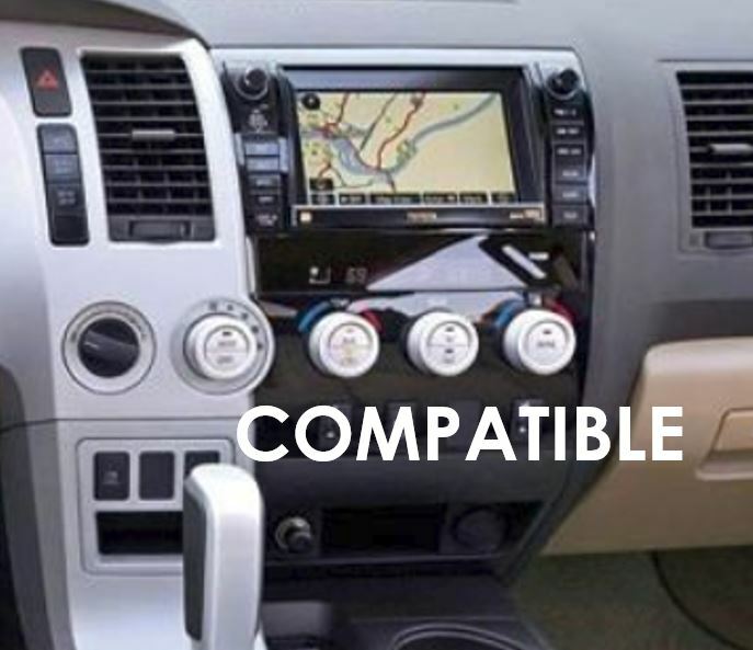 Climate Knobs (2007-2013 Tundra LIMITED) - 4 PACK - CEMENT