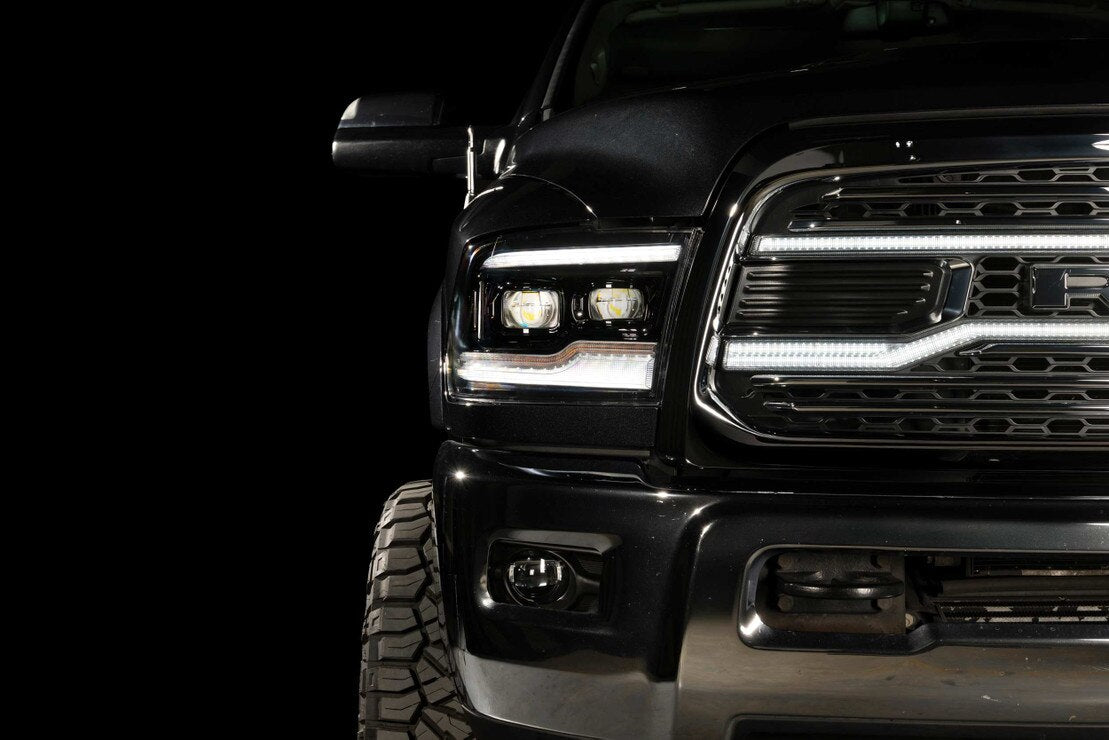 Morimoto Ram 1500 Classic (19-24) XB LED Headlights (White or Amber)