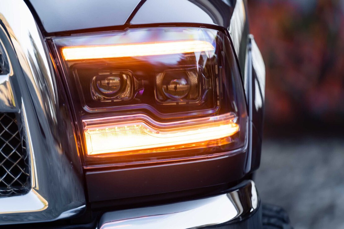 Morimoto amber XB LED headlights for Ram 1500 2016-2018 and 1500 Classic