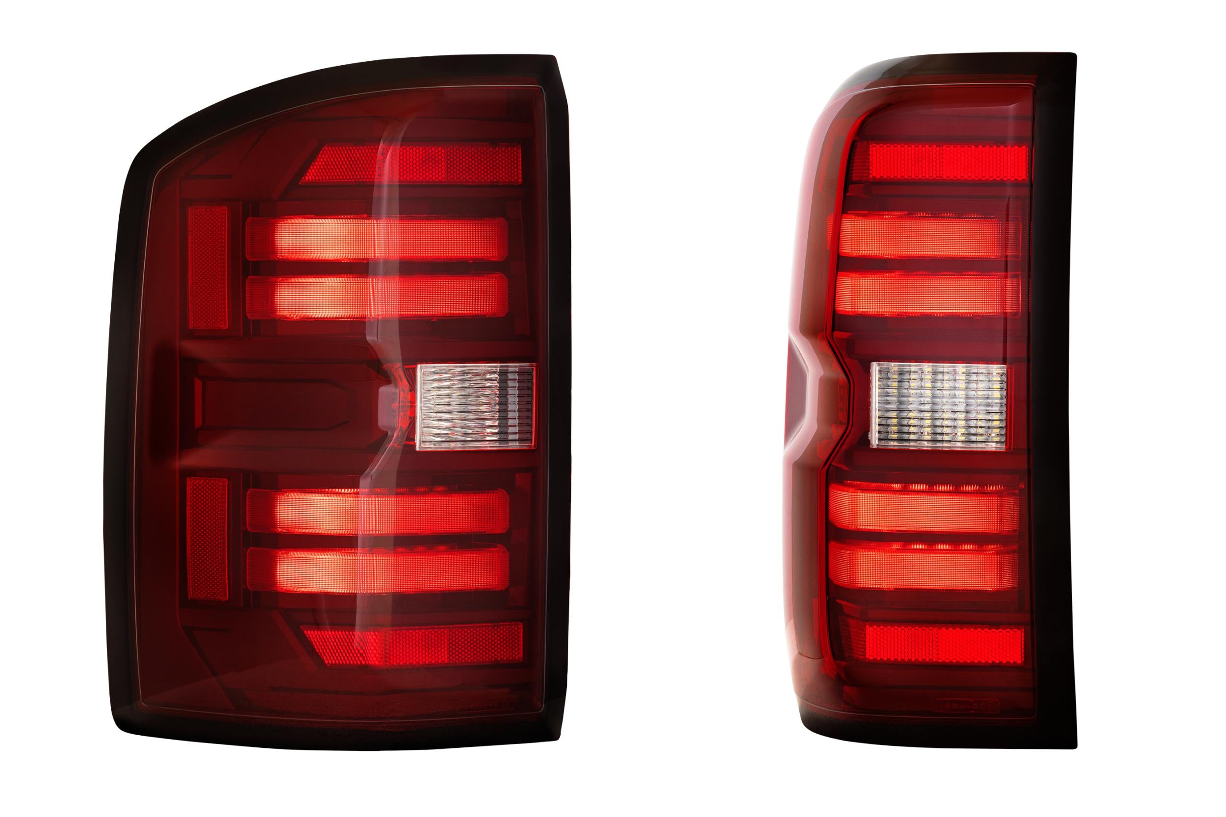 Morimoto GMC Sierra (15-19) 2500HD / 3500HD XB LED Tail Lights (Red)