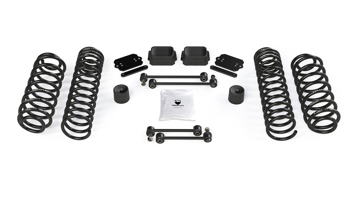 TeraFlex JL 2dr: 2.5" Coil Spring Base Lift Kit - No Shocks