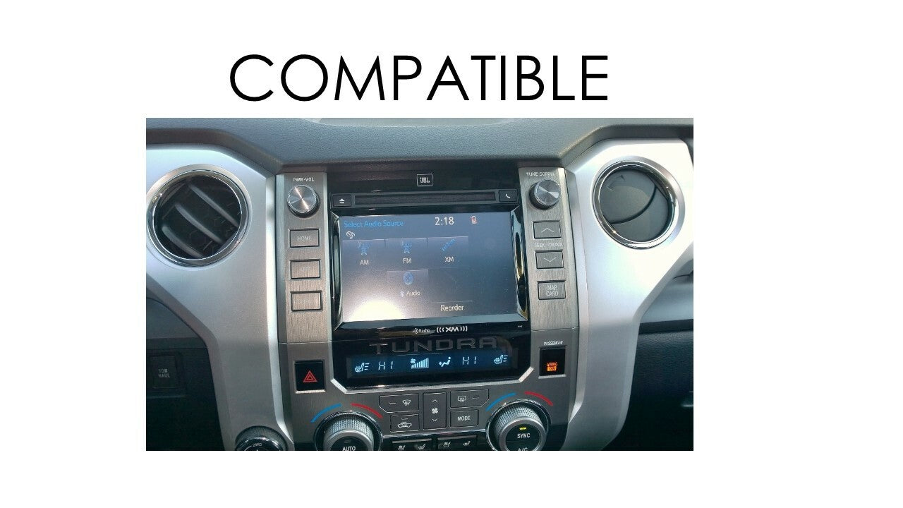 Radio Knobs (2014-2019 Tundra) - WHITE