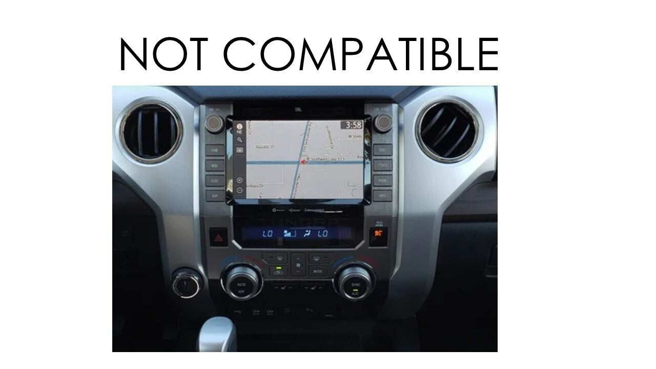 Radio Knobs (2014-2019 Tundra) - WHITE