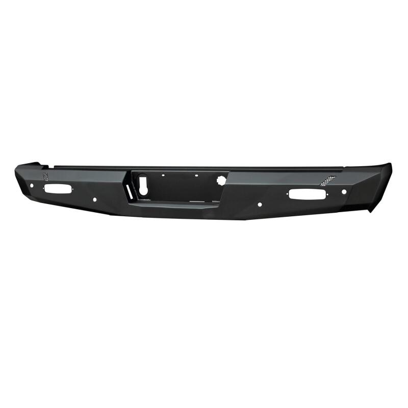 Westin Pro-Series Rear Bumper, Textured Black, fits Chevy Silverado 1500