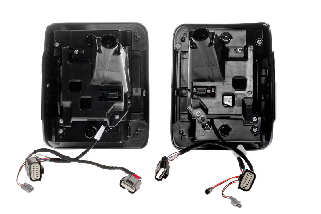 Morimoto Jeep Wrangler JL (2018+) XB LED Low Profile Tail Lights (Smoked or Red)