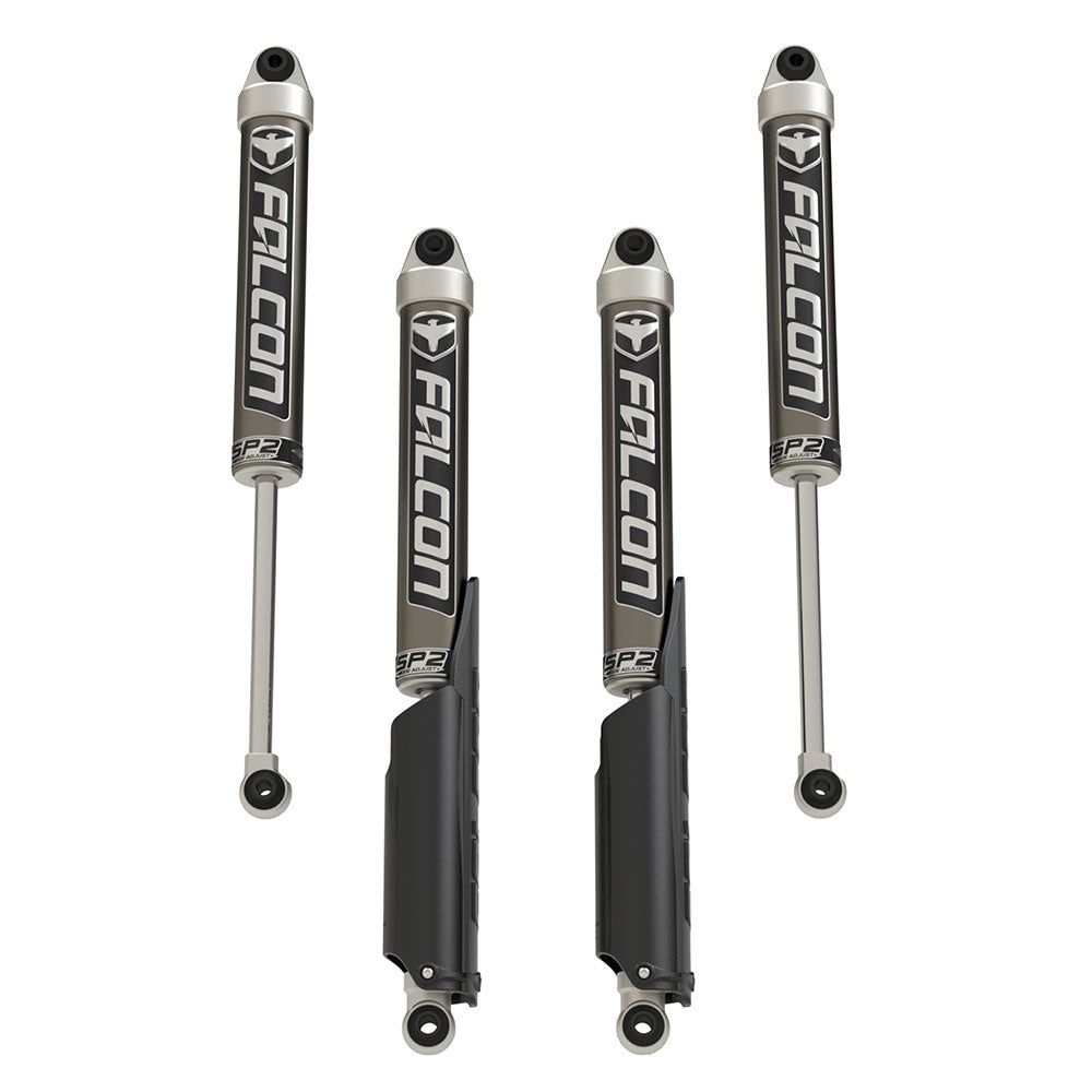 JT: Falcon SP2 2.1 Monotube Shock Kit (0-1.5" Lift)