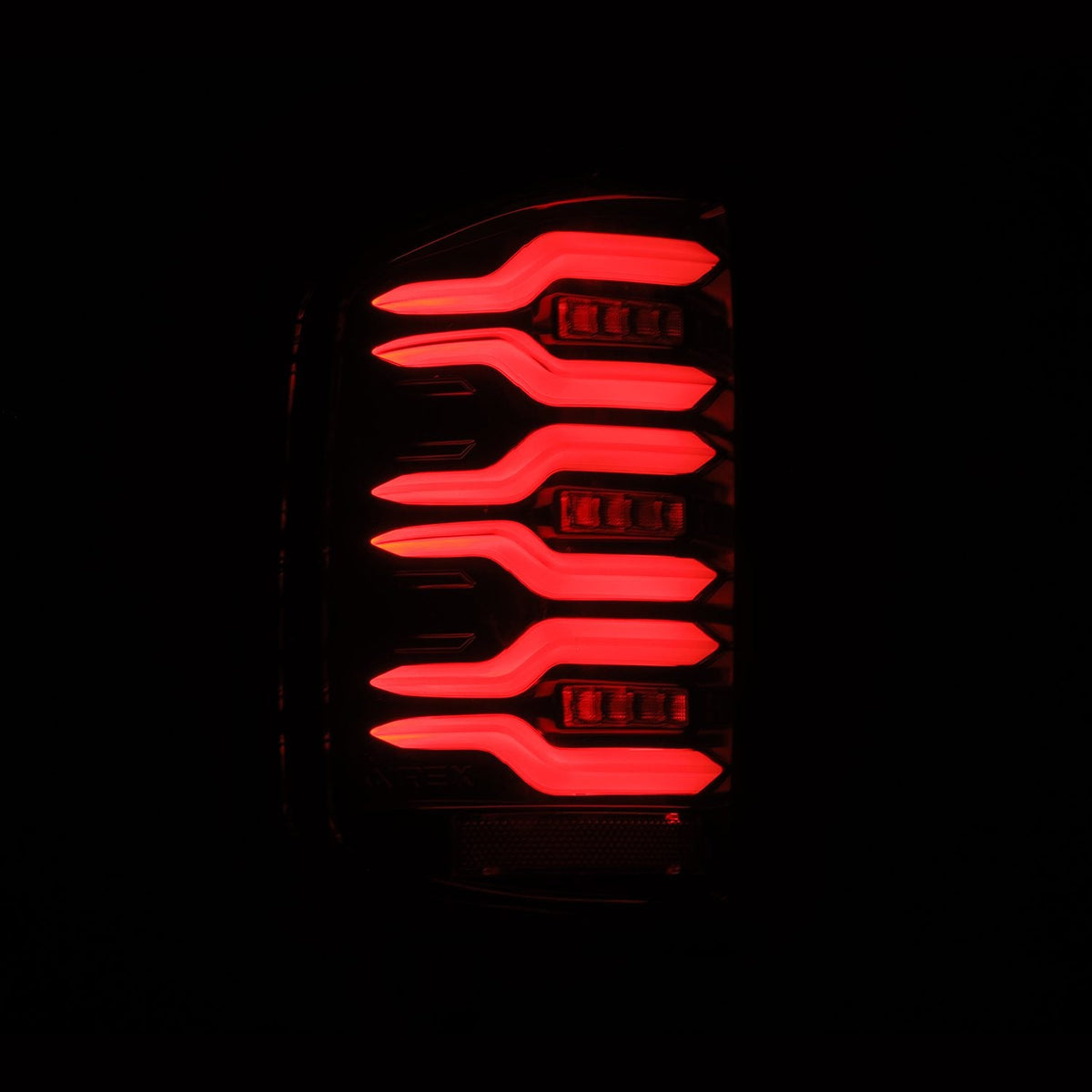 AlphaRex LUXX-Series LED Tail Lights for Chevrolet Silverado 1500 / Chevrolet Silverado HD 2500/3500 - Alpha-Black