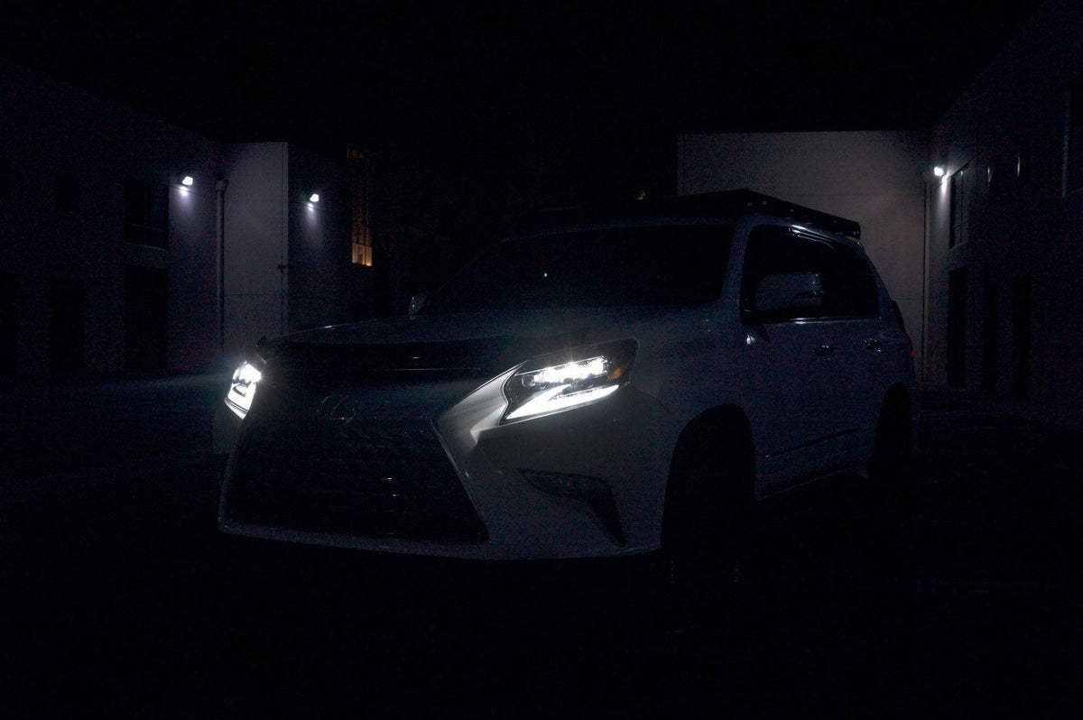 AlphaRex NOVA-Series LED Projector Headlights for Lexus GX 460 - Alpha-Black