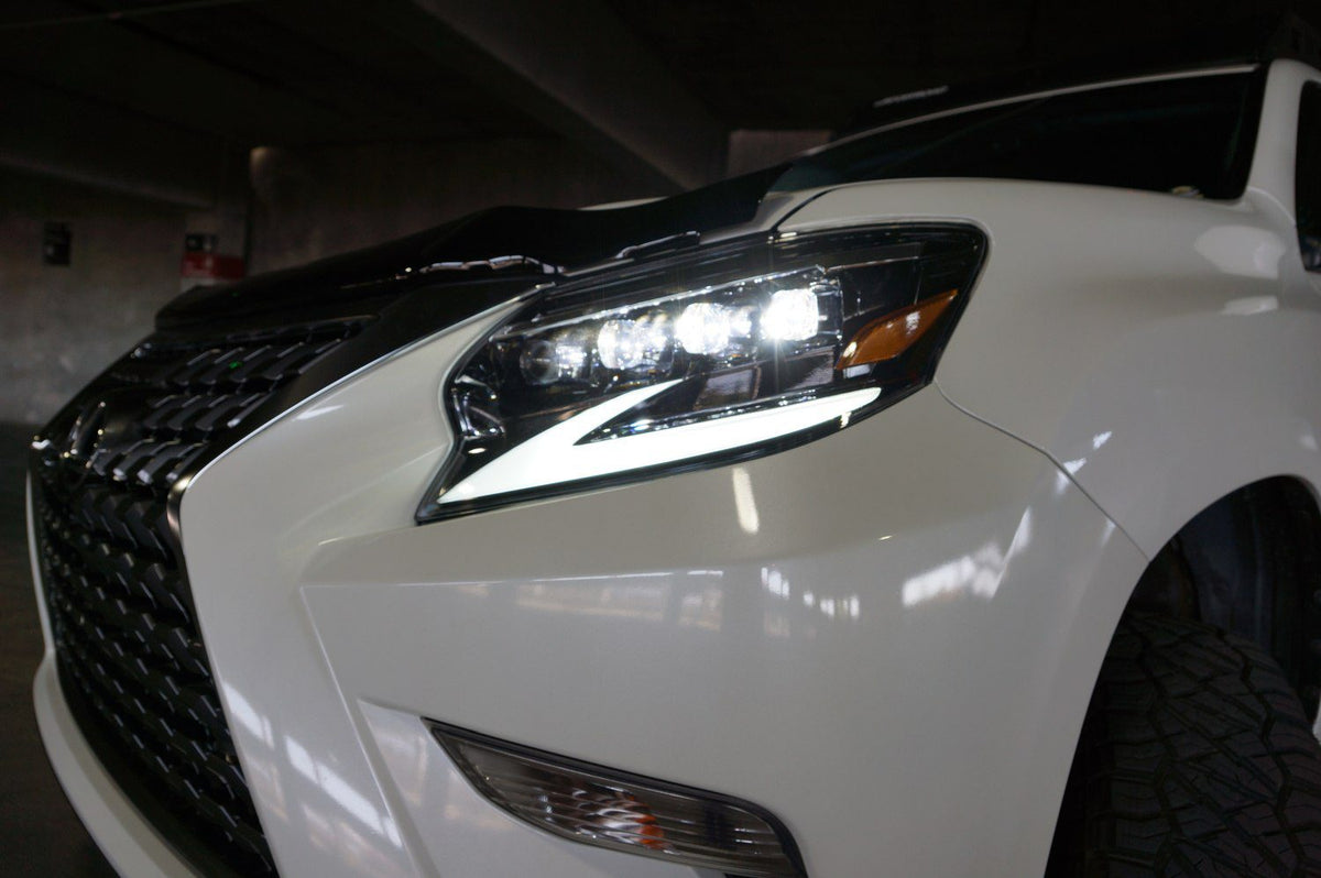 AlphaRex NOVA-Series LED Projector Headlights for Lexus GX 460 - Black