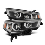 AlphaRex MK II PRO-Series Halogen Projector Headlights for Toyota 4Runner - Black