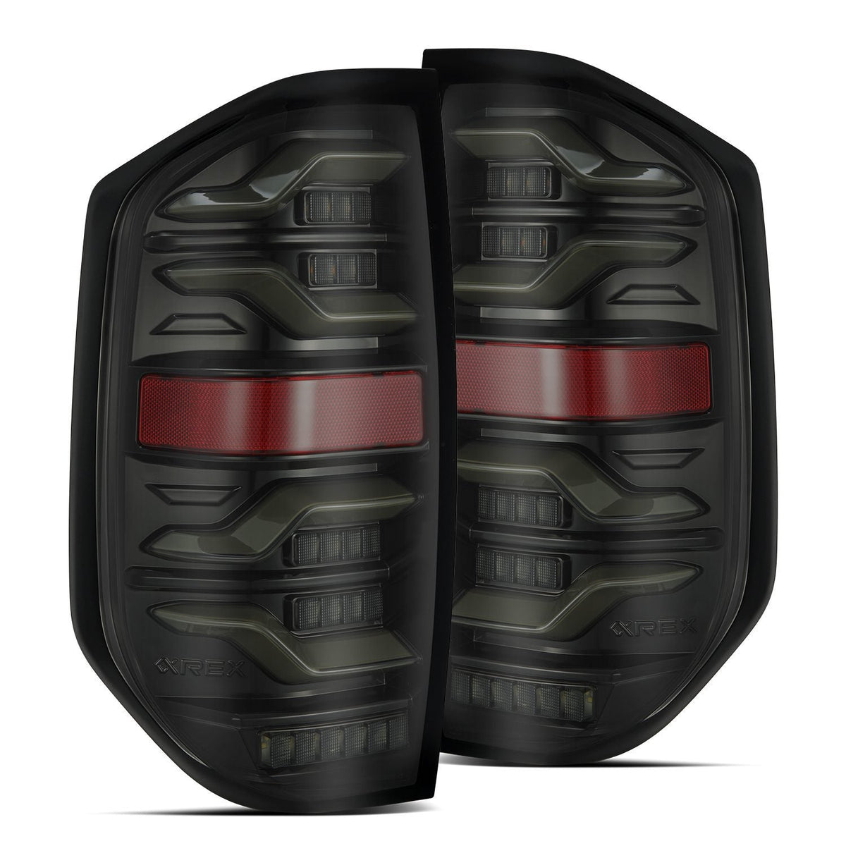 AlphaRex LUXX-Series LED Tail Lights for Toyota Tundra - Alpha-Black