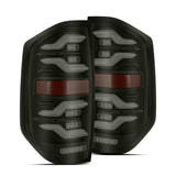 AlphaRex LUXX-Series LED Tail Lights for Toyota Tundra - Black Smoke