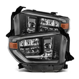 AlphaRex MK II LUXX-Series LED Crystal Headlights for Toyota Tundra - Alpha-Black