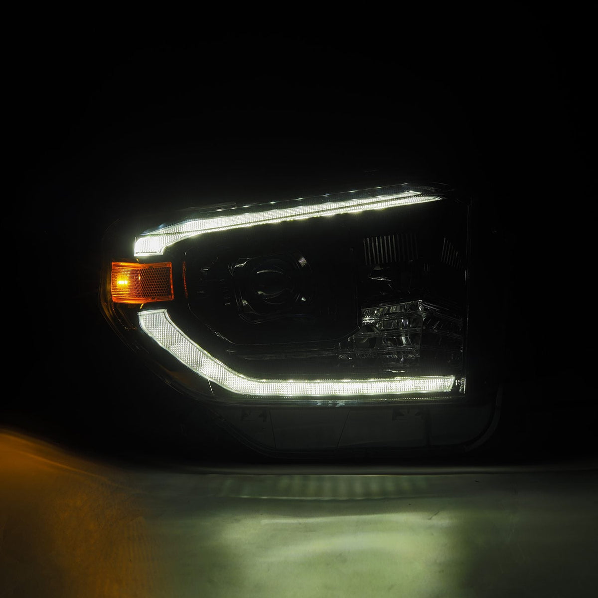 AlphaRex MK II LUXX-Series LED Projector Headlights for Toyota Tundra - Alpha-Black