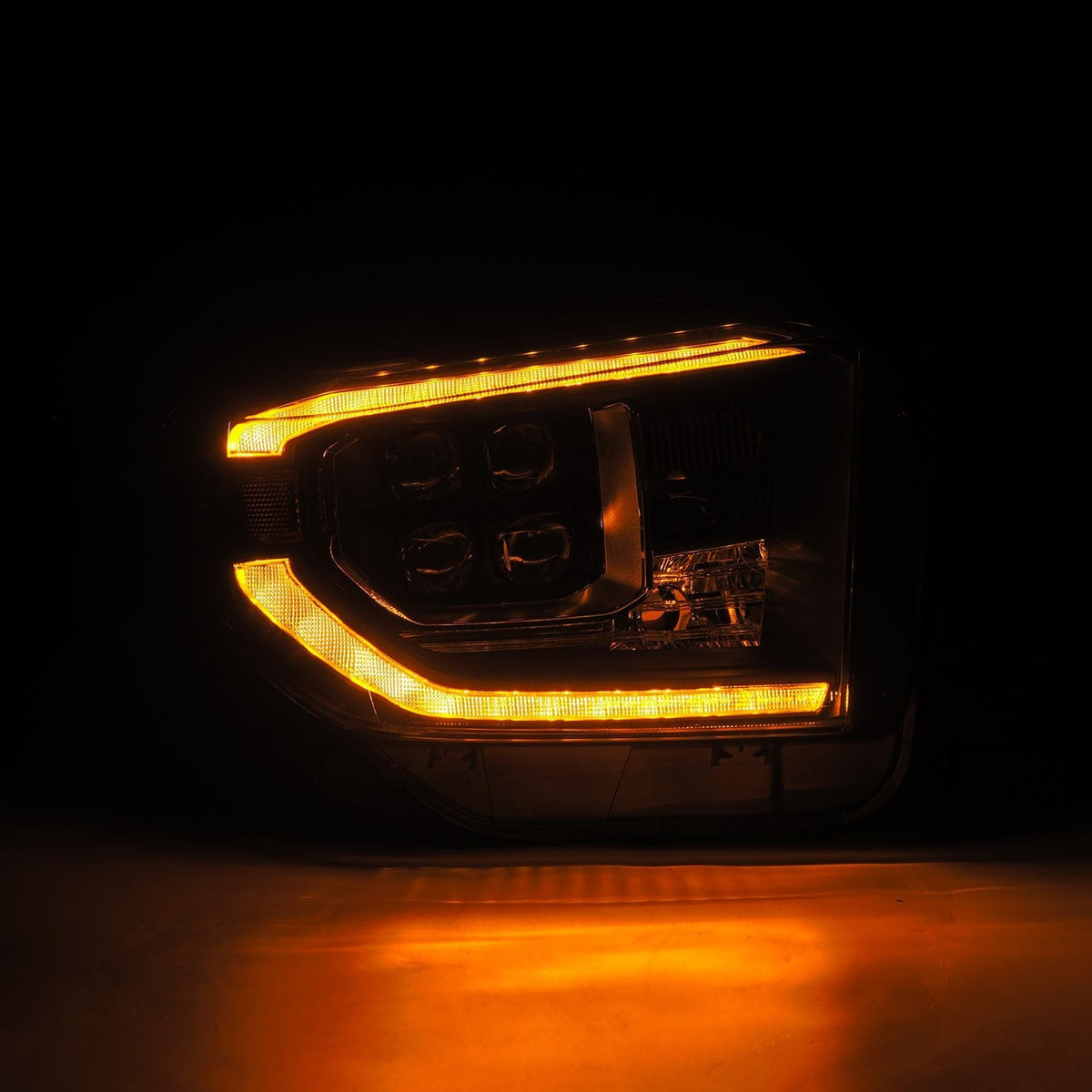 AlphaRex MK II NOVA-Series LED Projector Headlights for Toyota Tundra - Black