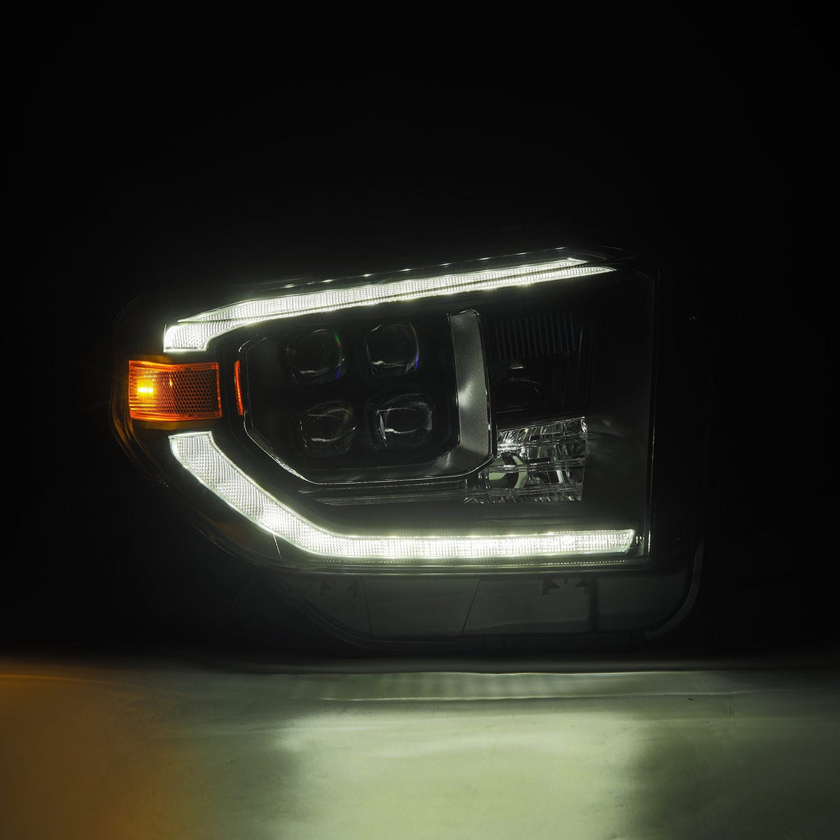 AlphaRex MK II NOVA-Series LED Projector Headlights for Toyota Tundra - Black