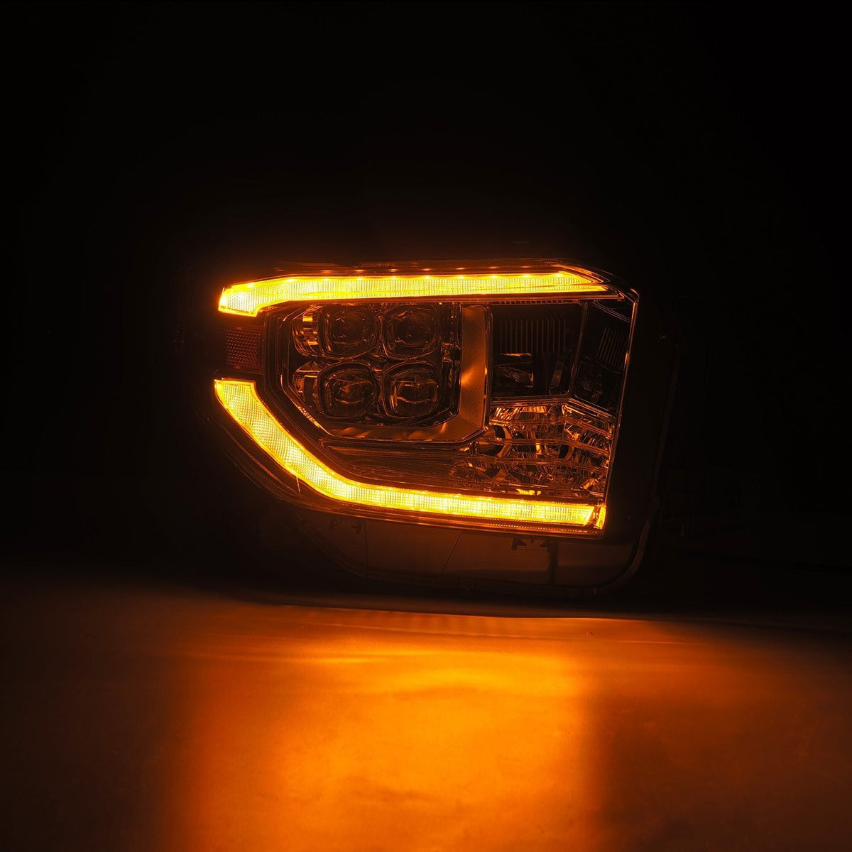 AlphaRex MK II NOVA-Series LED Projector Headlights for Toyota Tundra - Chrome