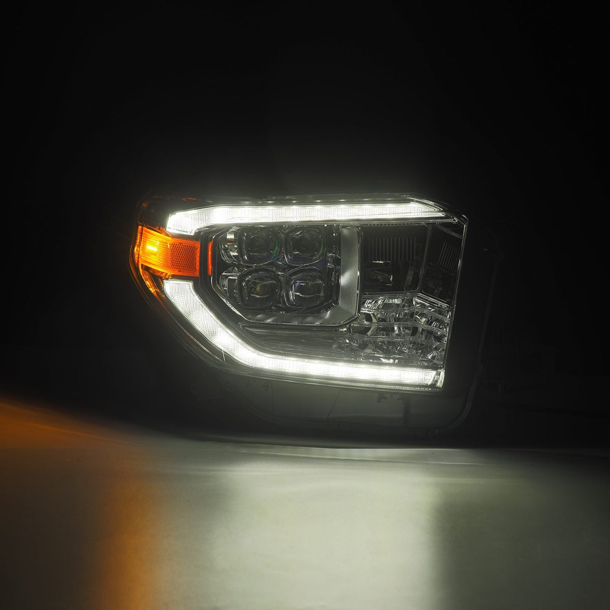 AlphaRex MK II NOVA-Series LED Projector Headlights for Toyota Tundra - Chrome